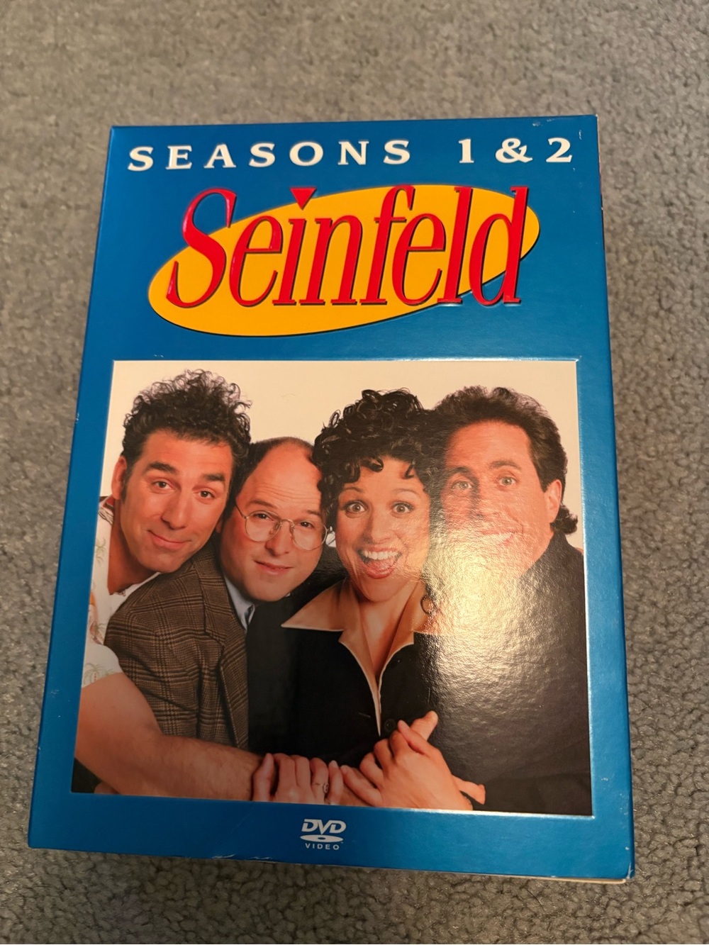 Seinfeld Seasons 1 & 2 DVD Set - Blue Cover